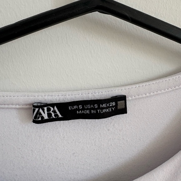 Zara Classic White Bodysuit - Picture 3 of 4